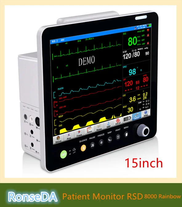 Multi-Parameter Patient Monitor 15 Inch
