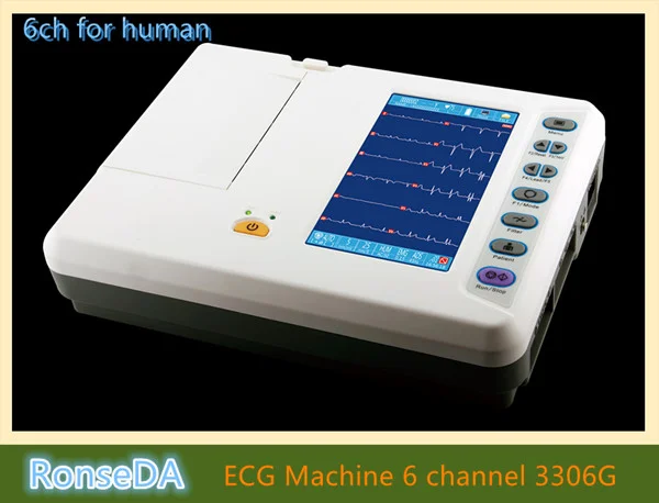 Six Channel ECG Machine