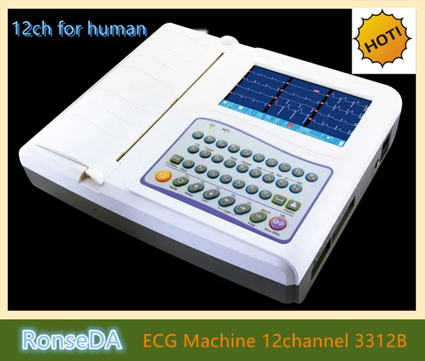 Twelve Channel ECG Machine