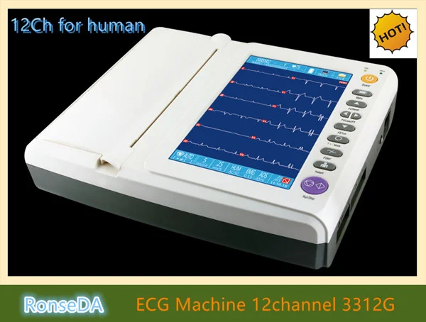Twelve Channel ECG Machine